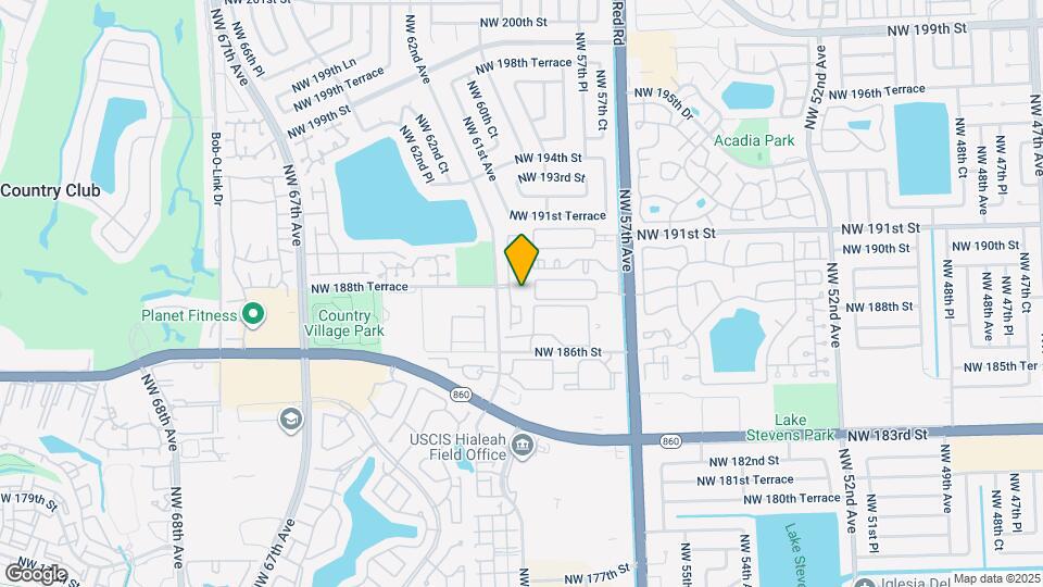 18875 NW 62nd Ave Map and Location Details