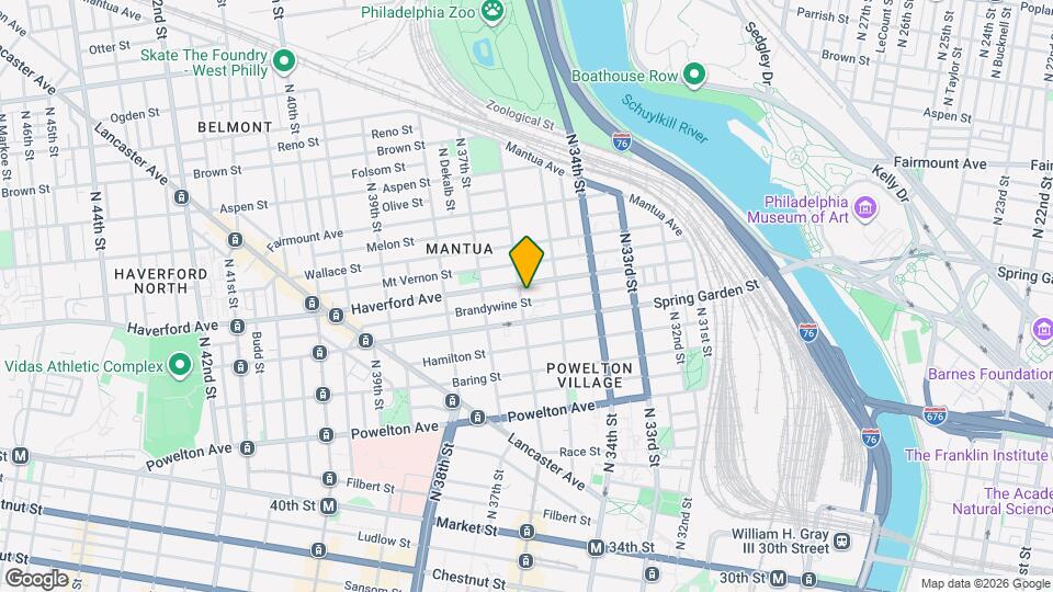 525 N 36th St Map and Location Details