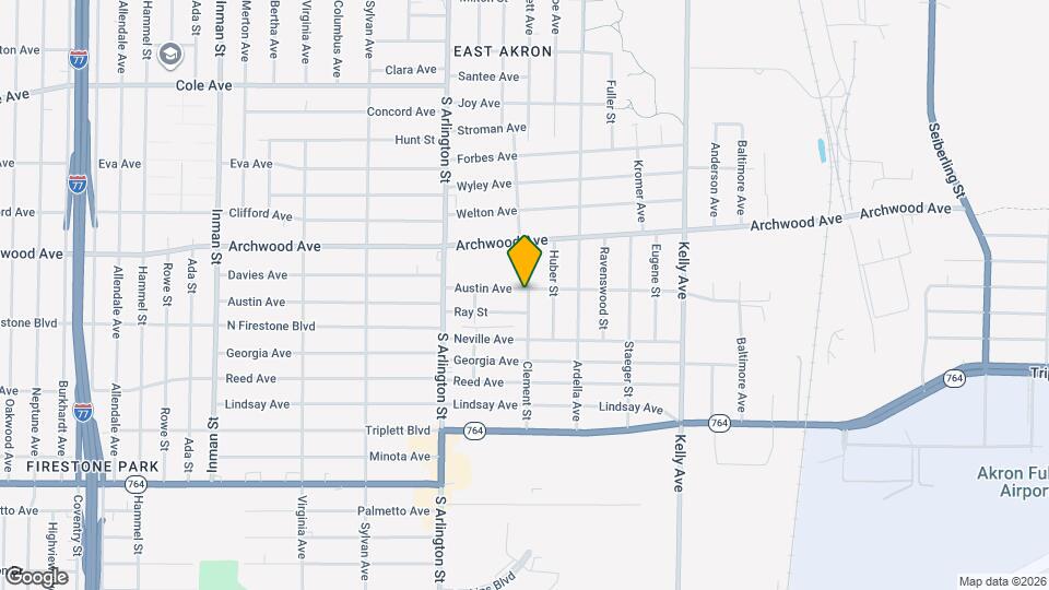 920 Clement St Map and Location Details