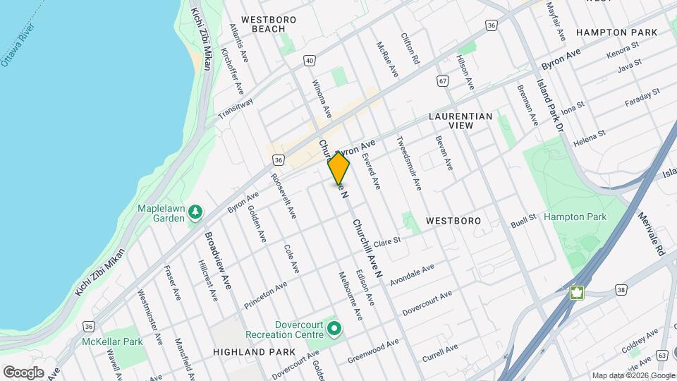 462-464 Churchill Ave N Map and Location Details