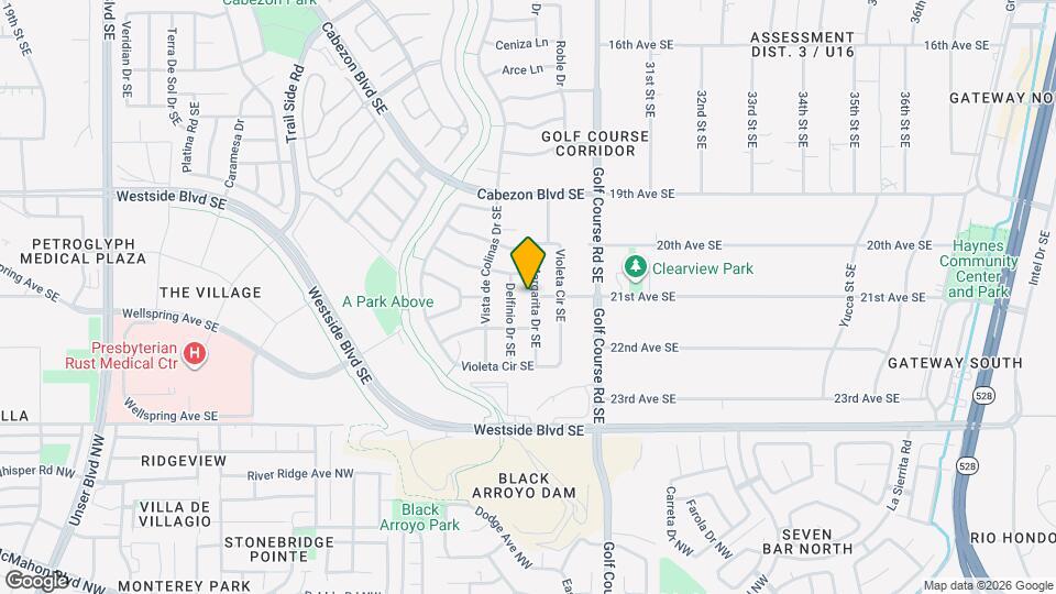 2202 Margarita Dr SE Map and Location Details
