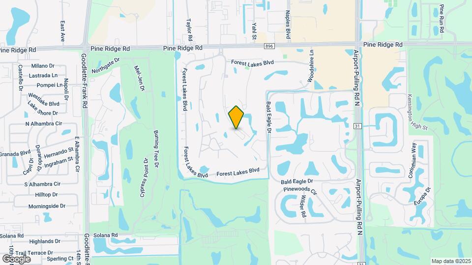 481 Quail Forest Blvd Map and Location Details