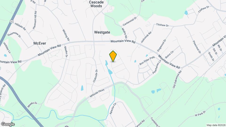 4607 Silver Oak Dr Map and Location Details