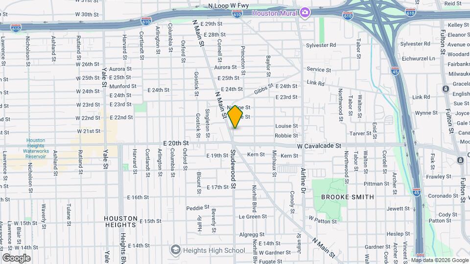 1140 Robbie St Map and Location Details