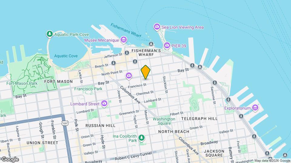 55 Vandewater St Map and Location Details