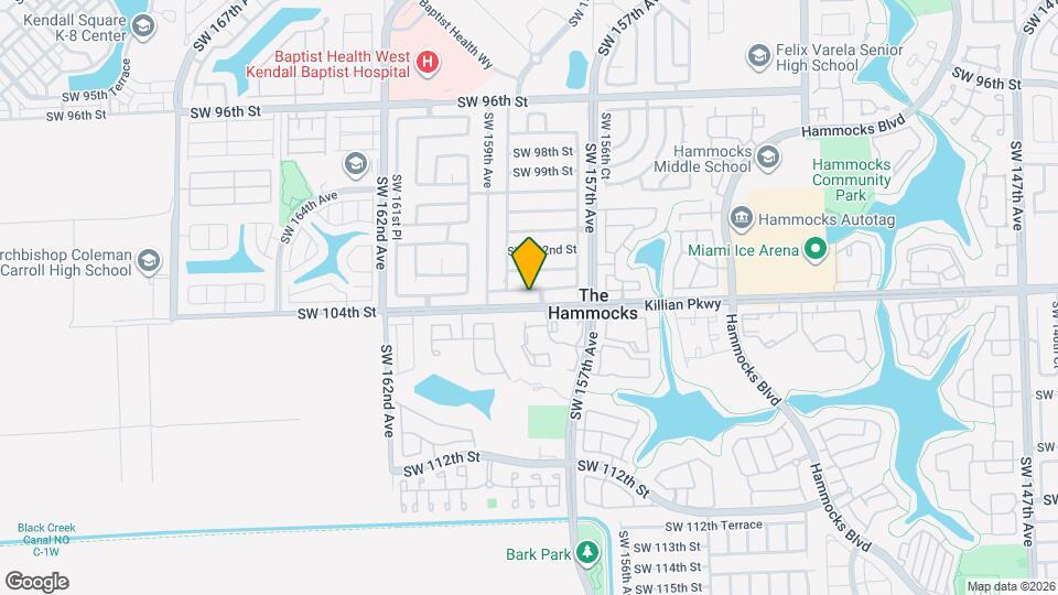 15816 SW 103rd Ln Map and Location Details