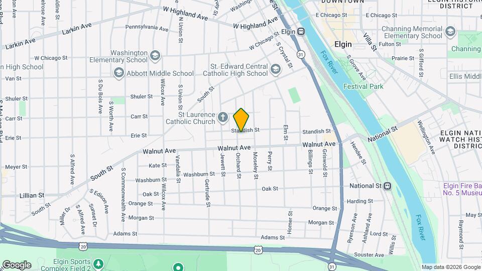 261 Orchard St Mapa y Detalles de la Ubicación