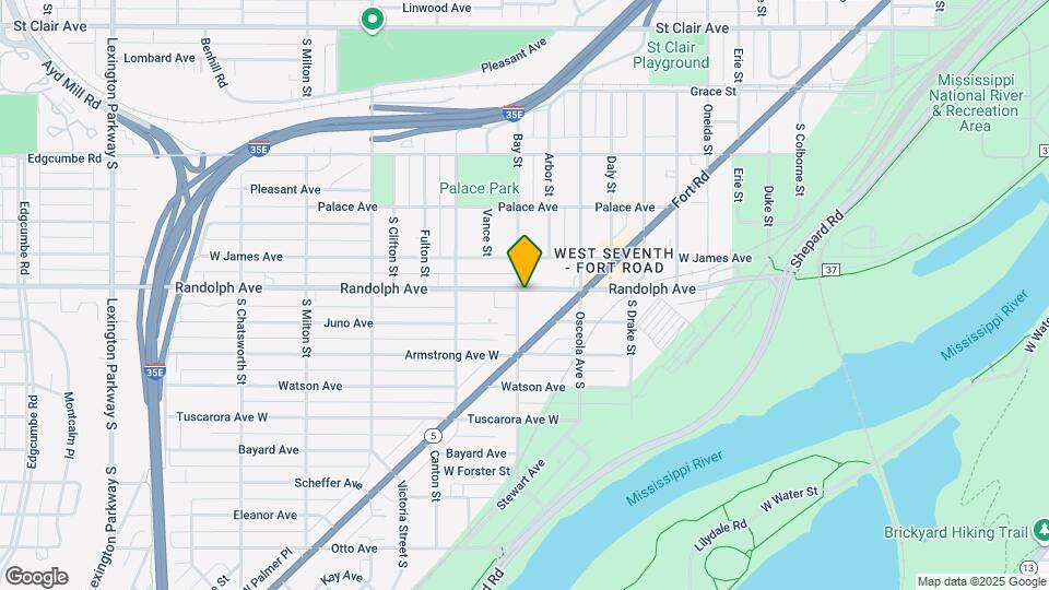 726 Randolph Ave Mapa y Detalles de la Ubicación