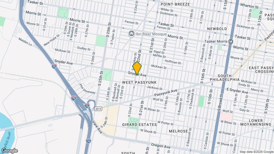 2115 S 22nd St Map and Location Details