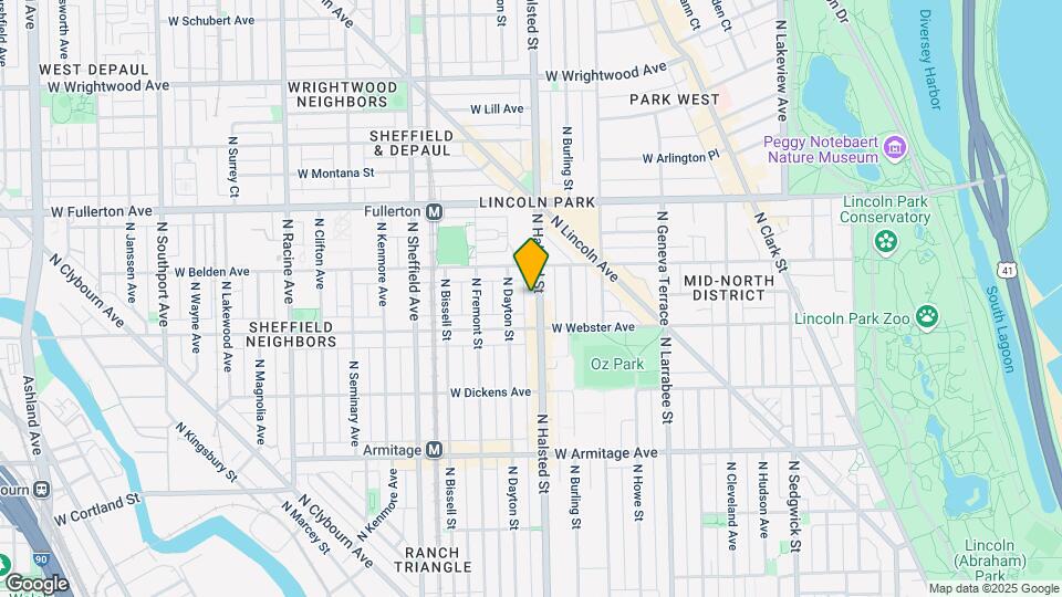 2228 N Halsted St Map and Location Details