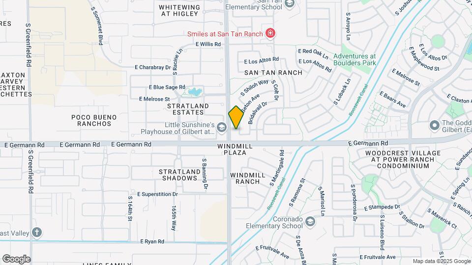 3958 S Seton Ave Map and Location Details