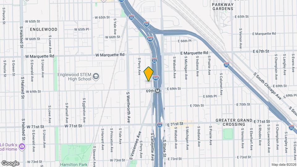 6842 S Lafayette Ave, Unit 2nd floor Mapa y Detalles de la Ubicación