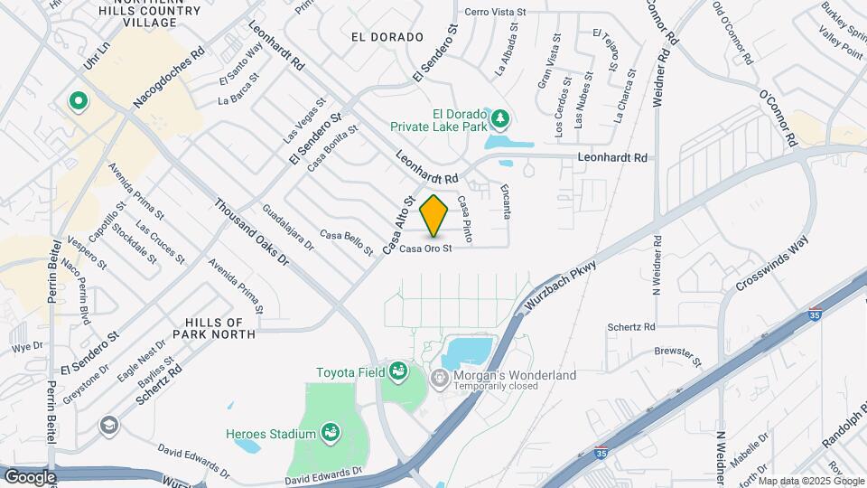 5003 Casa Oro St Map and Location Details