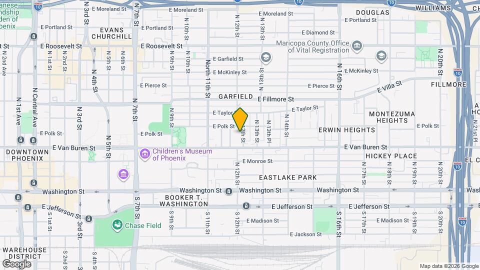 326 N 12th St Mapa y Detalles de la Ubicación