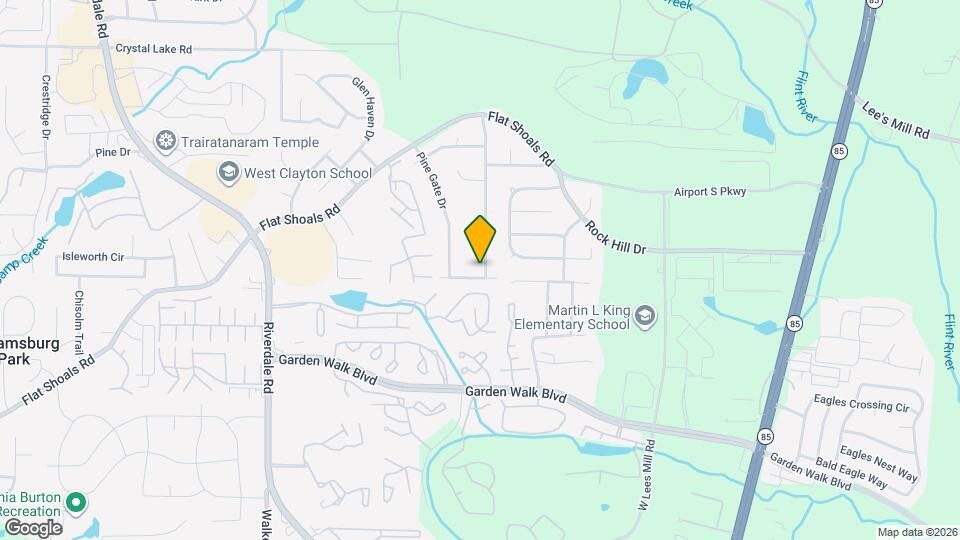 927 Silverwood Dr Map and Location Details