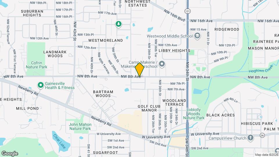 3725 NW 8th Ave Mapa y Detalles de la Ubicación