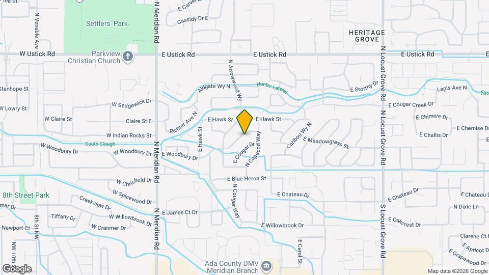 623 E Woodbury Dr Map and Location Details