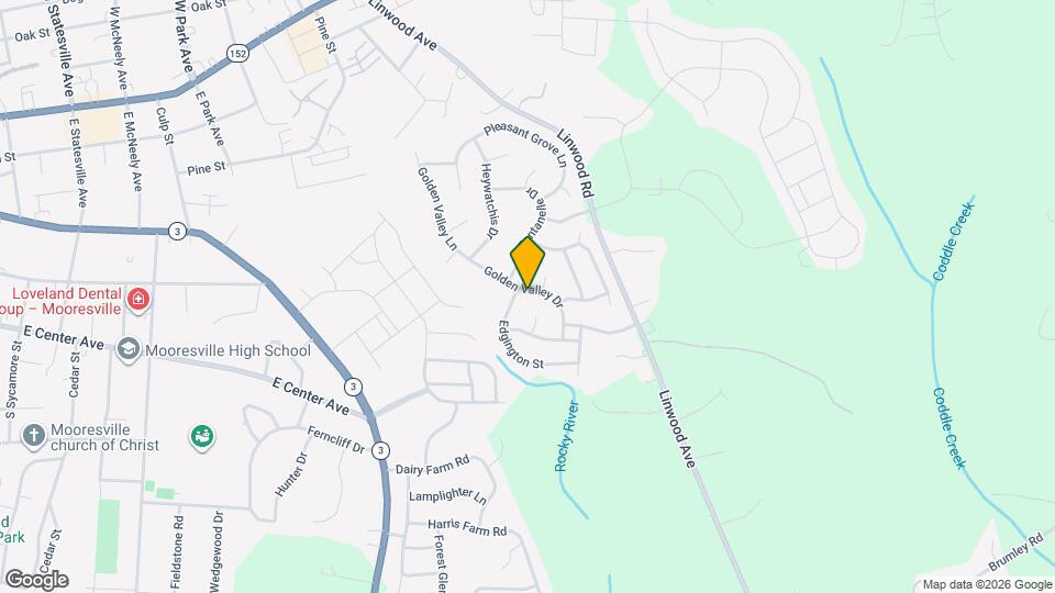 141 Golden Valley Dr Map and Location Details