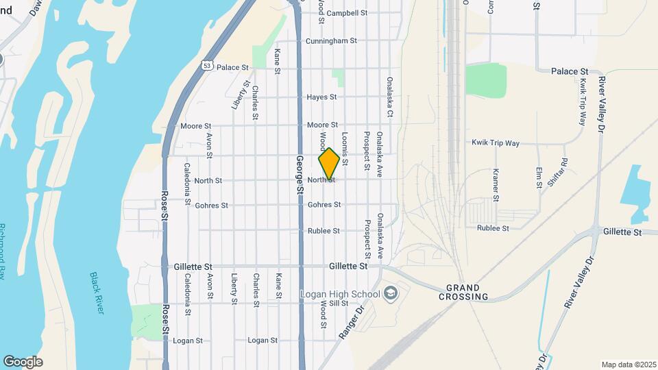 1830 Wood St, Unit 1830 Map and Location Details