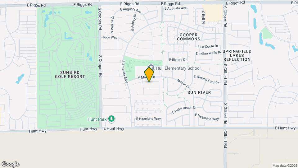 2423 E Winged Foot Dr Map and Location Details