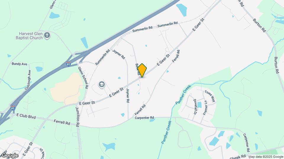 2602 E Geer St Mapa y Detalles de la Ubicación