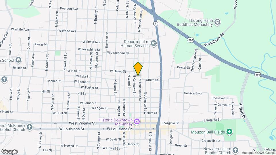 703 N Tennessee St Map and Location Details