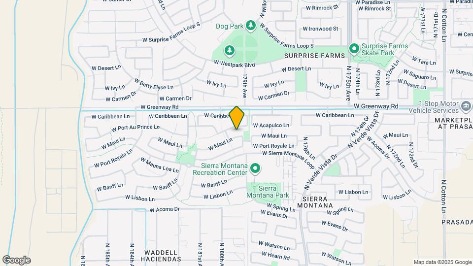 17916 W Maui Ln Map and Location Details