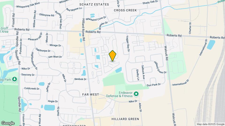 Hilliard Station Apartments Map and Location Details