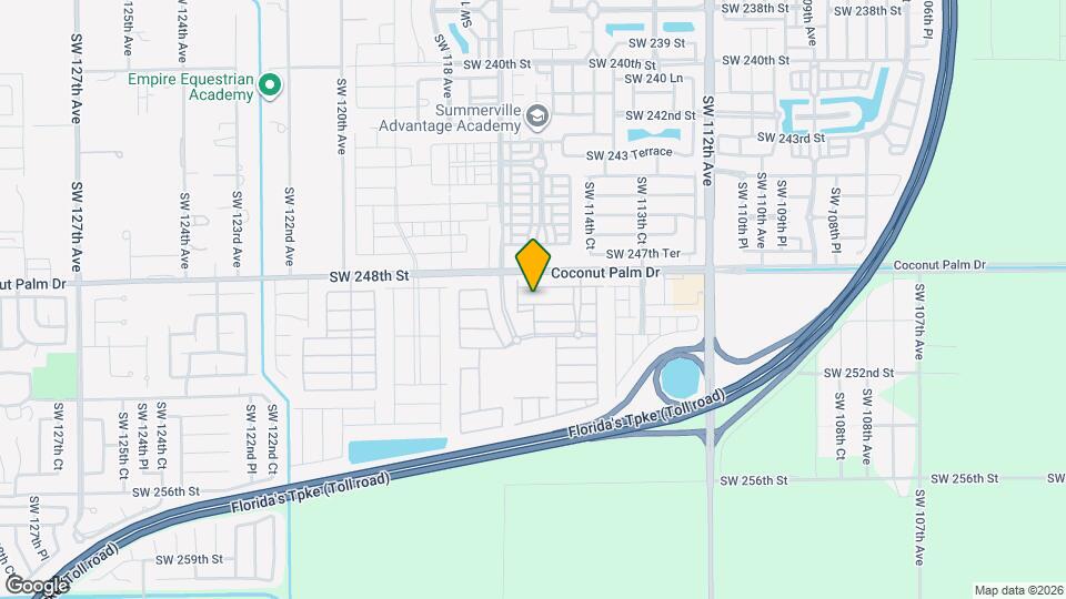 11563 SW 248th Ln Map and Location Details