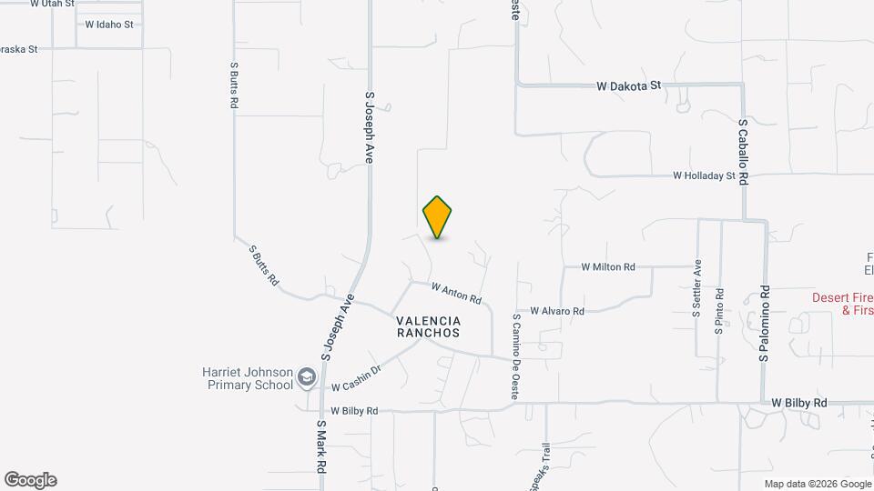 5725 S Marshall Pl Map and Location Details