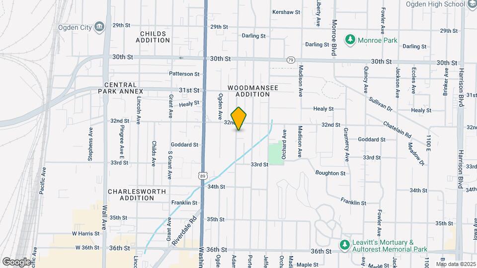 3222-3224 S Adams Ave Map and Location Details