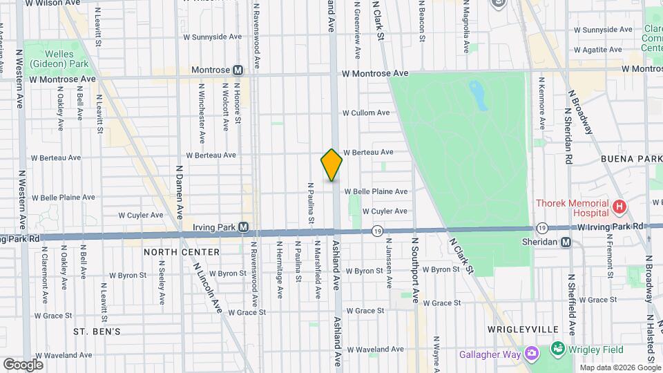 4106 N Ashland Ave, Unit 4034 Map and Location Details