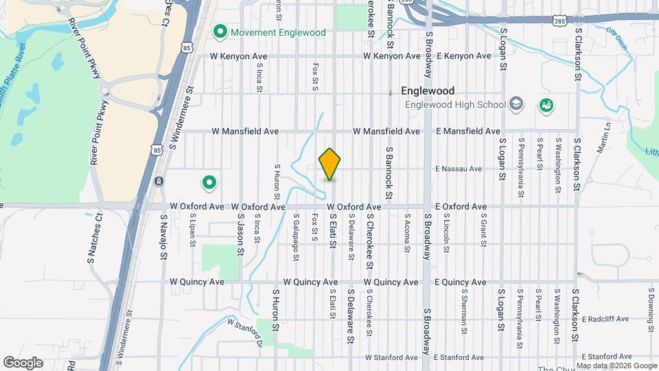 4045 S Elati St Map and Location Details