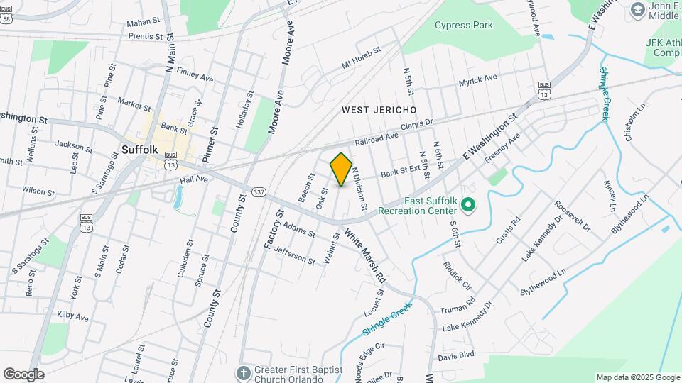 124 Halifax St Map and Location Details