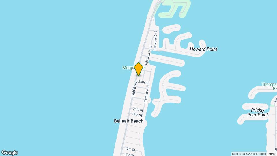 2505 Gulf Blvd Map and Location Details