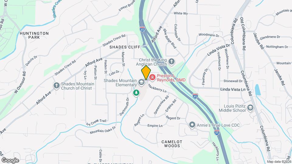 Blue Ridge Villas Map and Location Details