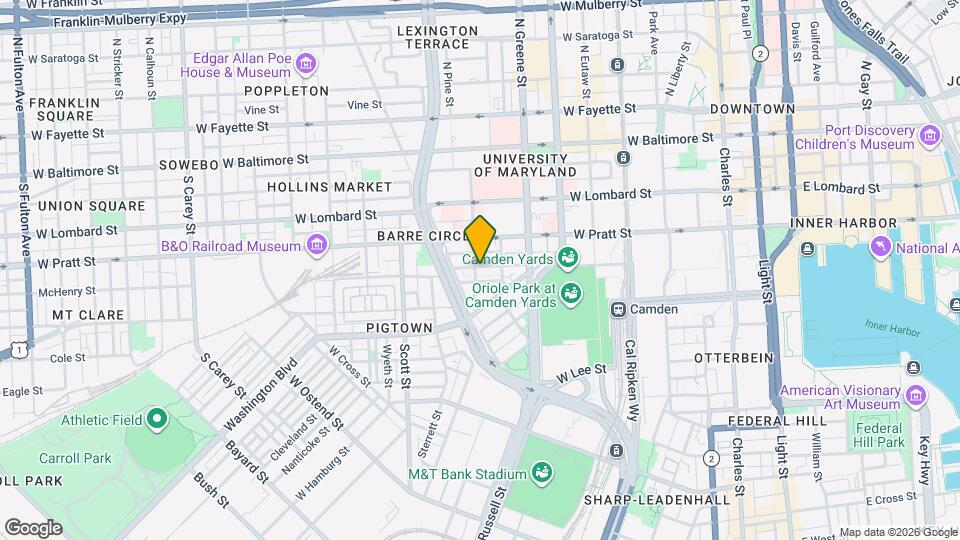 665 Portland St Map and Location Details