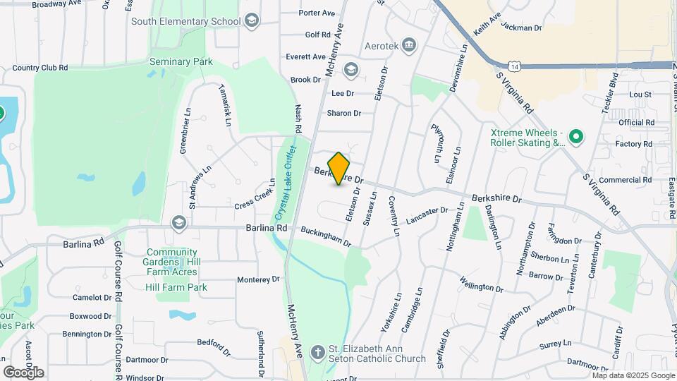431 Berkshire Dr Map and Location Details