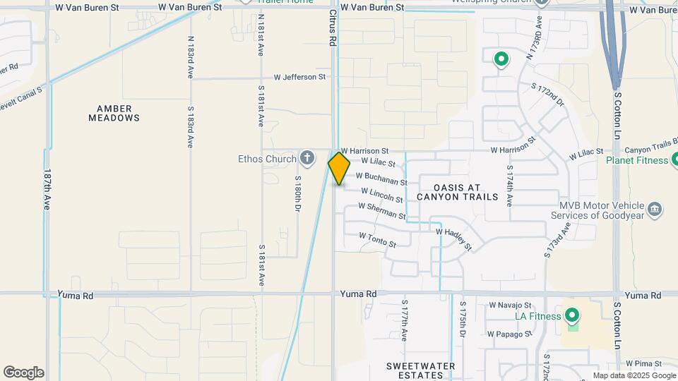 578 S 178th Ln Map and Location Details