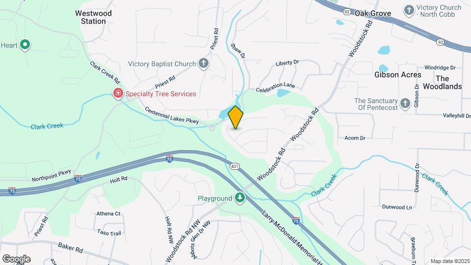 703 Independence Ln Map and Location Details