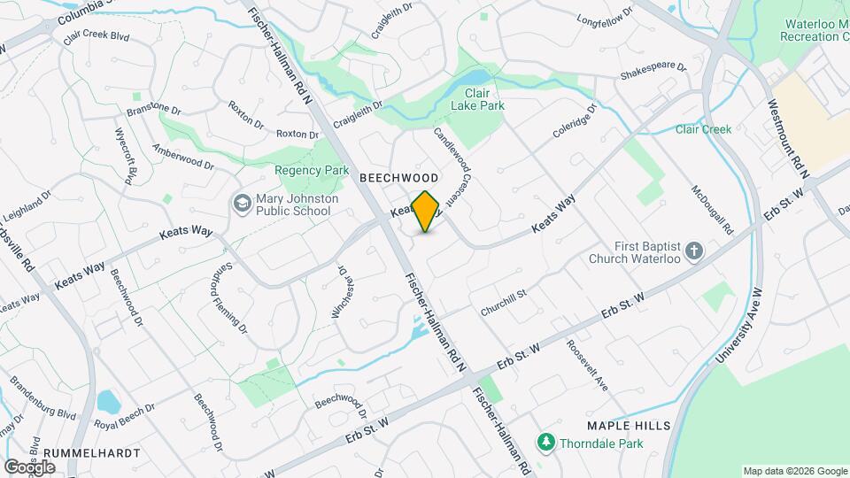 403 Keats Way Map and Location Details