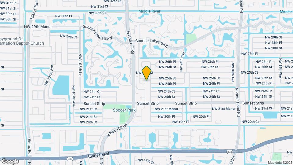 2494 NW 98th Ln Map and Location Details