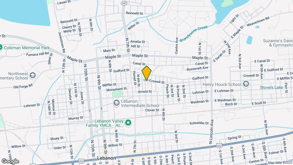 460 New St Map and Location Details