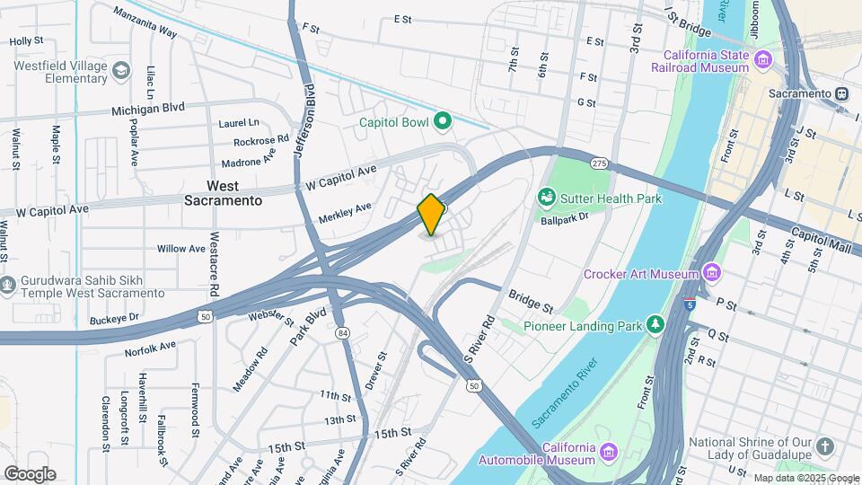 824 Gold Ln Map and Location Details