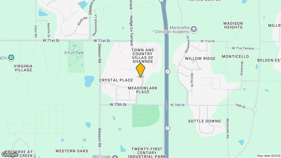 23505 W 73rd St Map and Location Details