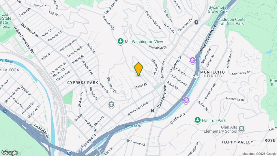 440 Del Norte St Mapa y Detalles de la Ubicación