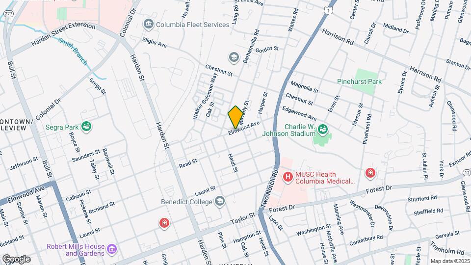 2420 Elmwood Ave Map and Location Details