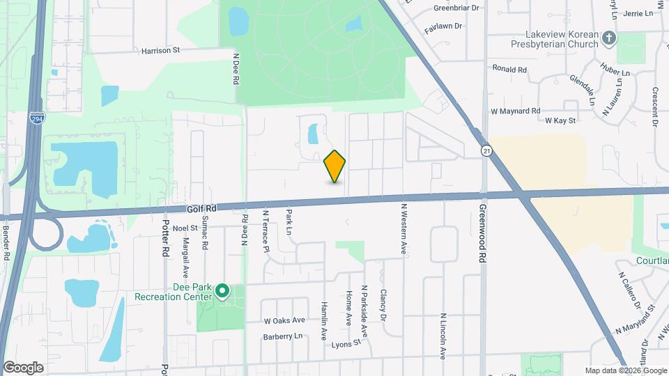 9604 Golf Ter Map and Location Details