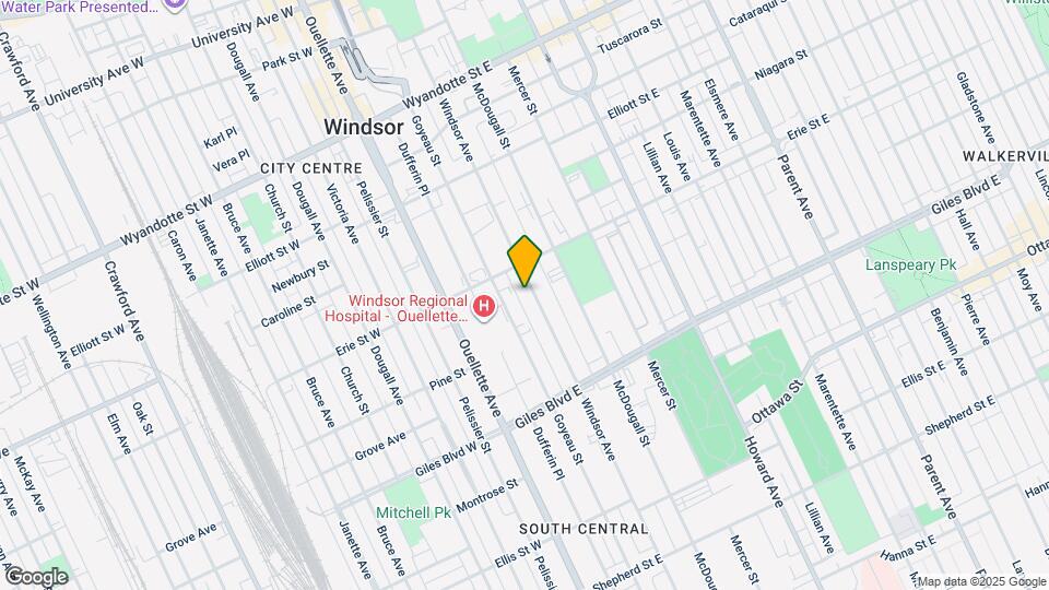 1039 Windsor Ave Map and Location Details