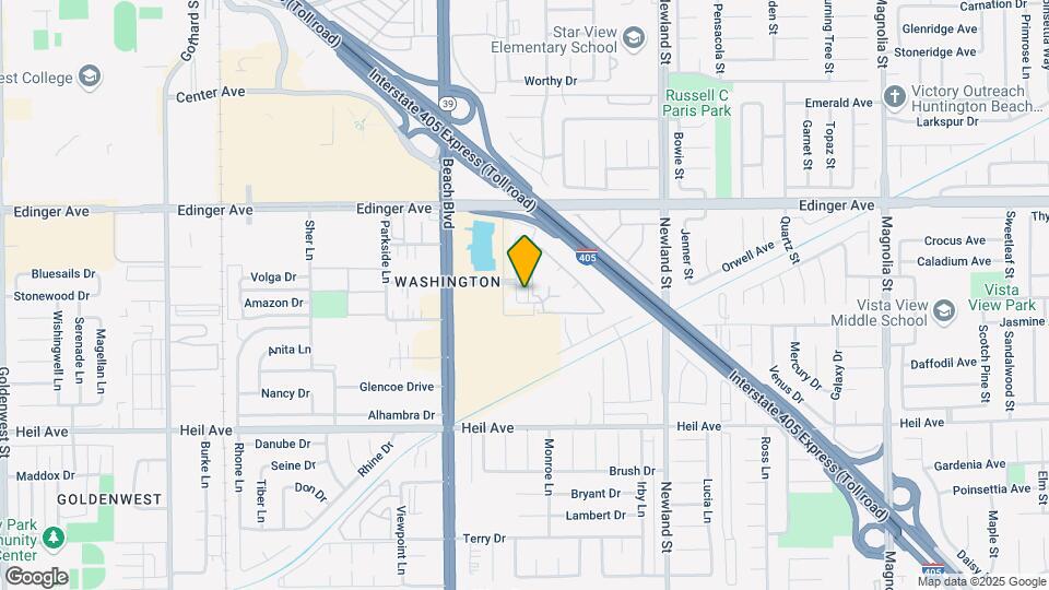 16192 Malaga Ln Map and Location Details